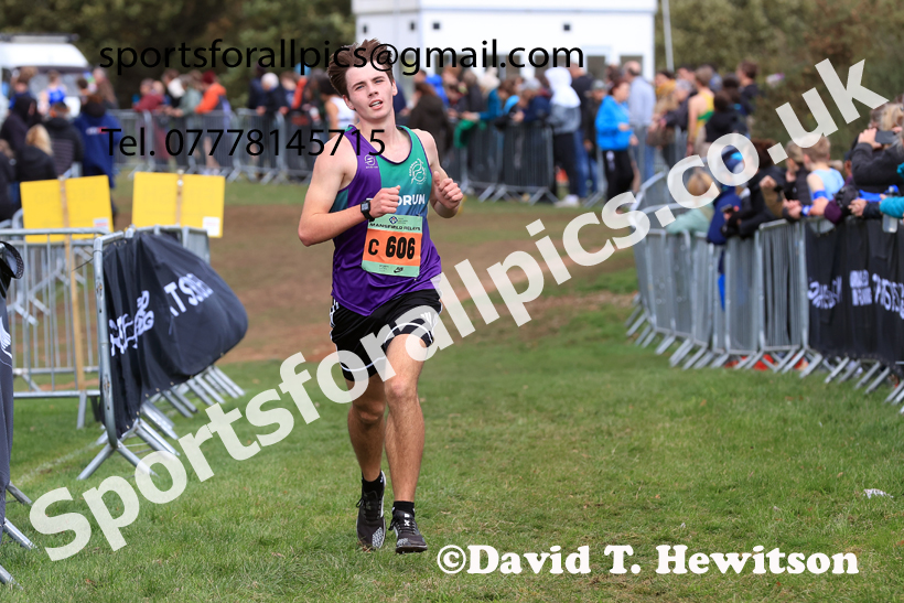Mens Under-17s 2025 National Cross Country Relays, Berry Hill Park, Mansfield. Photo: David T. Hewitson/Sports for All Pics